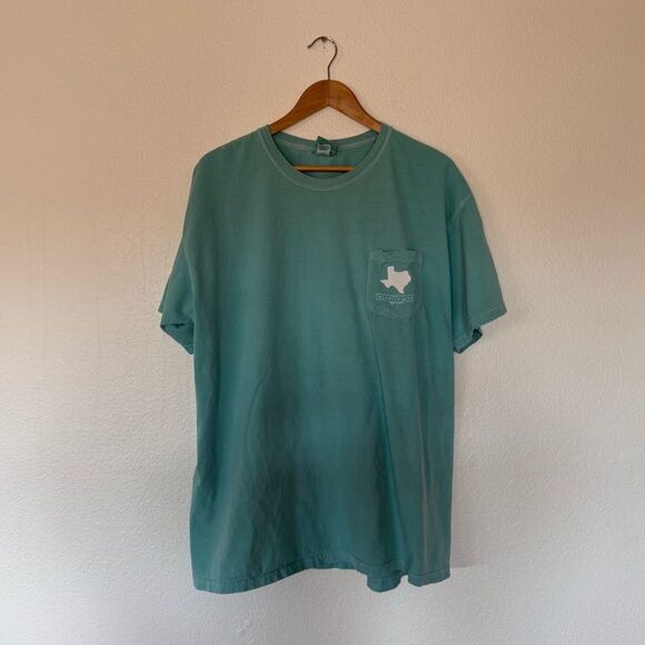 Texas Teal and Pink Graphic T-Shirt - Picture 2 of 5